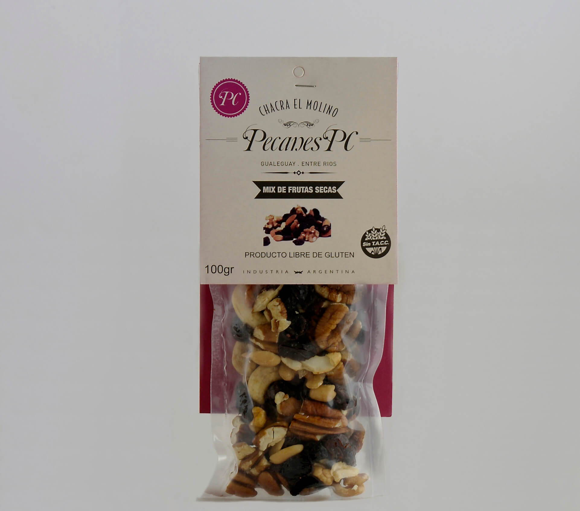 Presentación Mix de frutos Pecanes PC